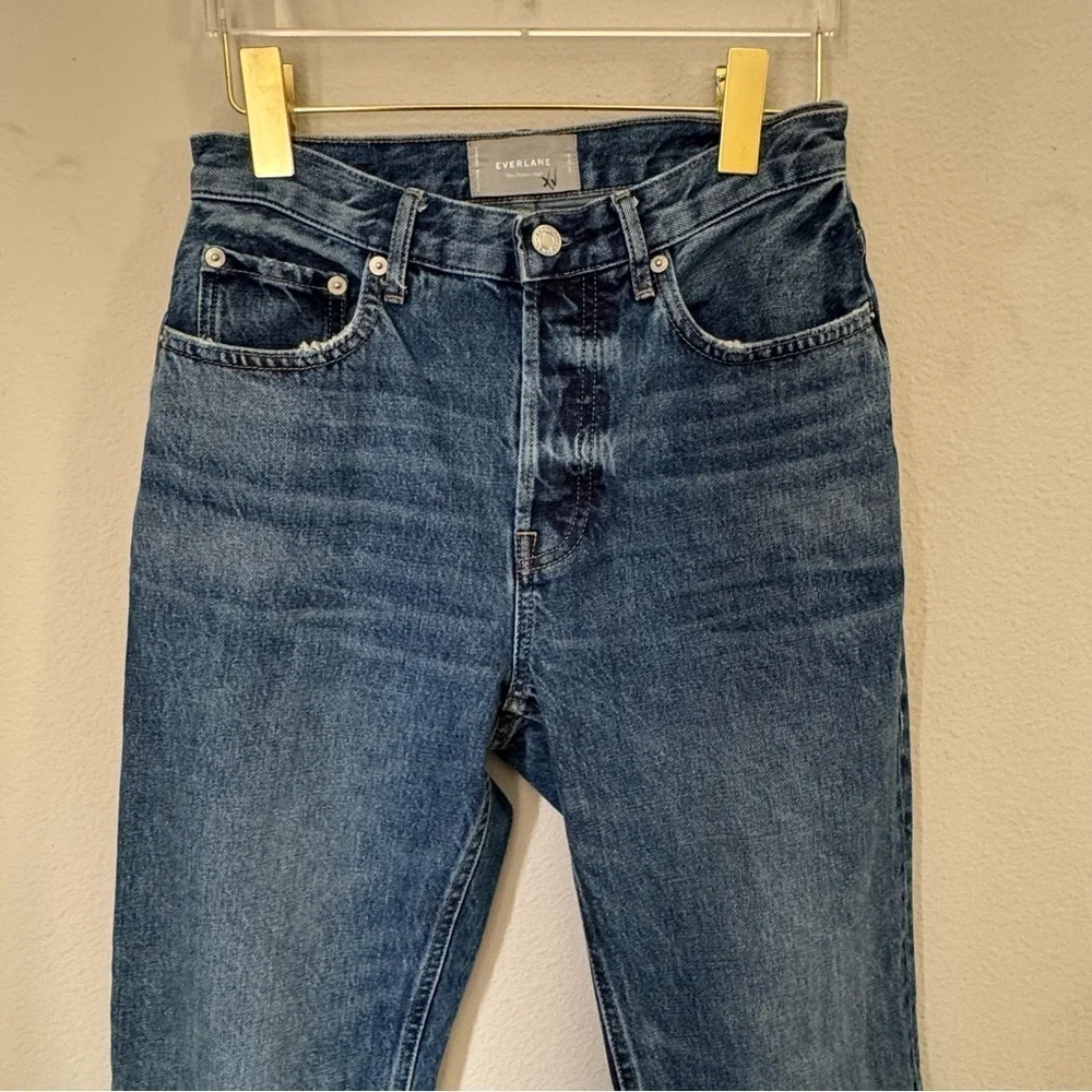 Everlane The Cheeky Jean Crop High Rise 💯% Cotton Women’s size 26